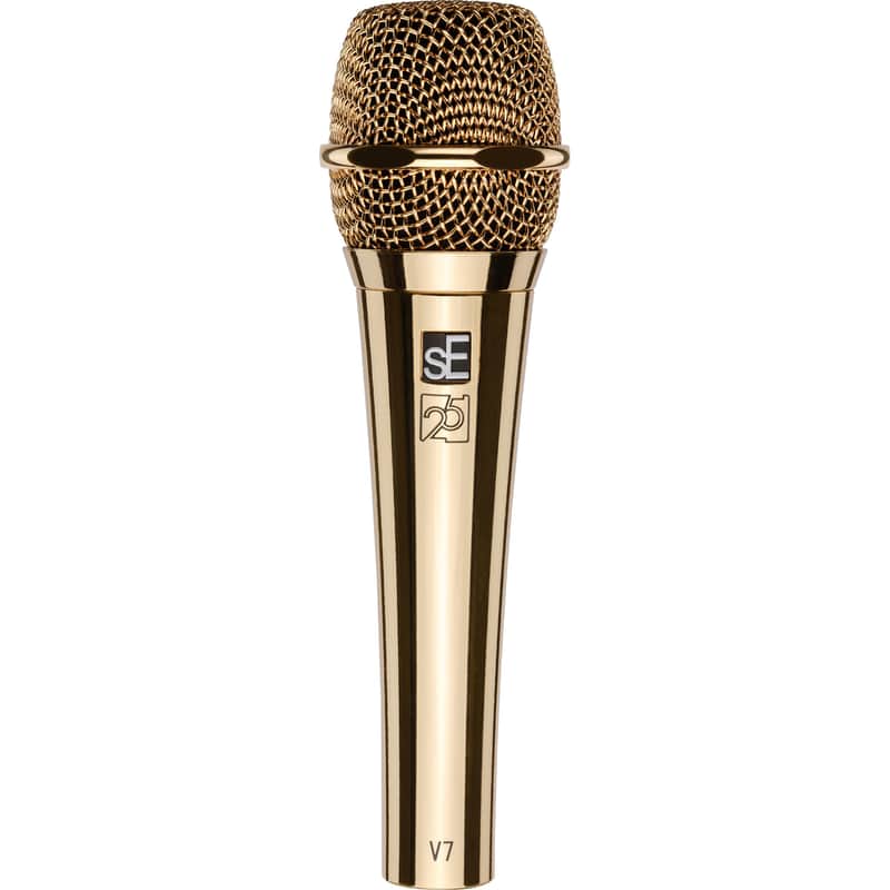 sE Electronics V7 25th Anniversary Edition Cardioid Dynamic Microphone image 1