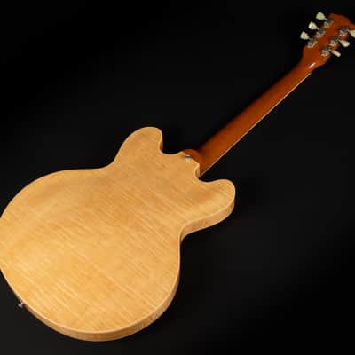 2006 Gibson Memphis Custom ES-335 Dot Figured - Antique Natural | USA Semi-Hollow Flame Maple Classic ’57 Humbucker 3.54kg | OHSC image 12