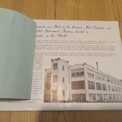 Vintage 1937 Gibson Full-Line Catalog X! Extremely Rare, Original Case Candy, Paperwork! image 5