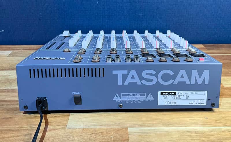 TASCAM M-08 8 Channel Analog Mixer - Vintage Mixing Console | Reverb