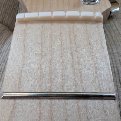 Left Handed Jamstik Strat Style Neck w/ Locking Tuners - 25.5" scale, 14" radius - FREE shipping image 7