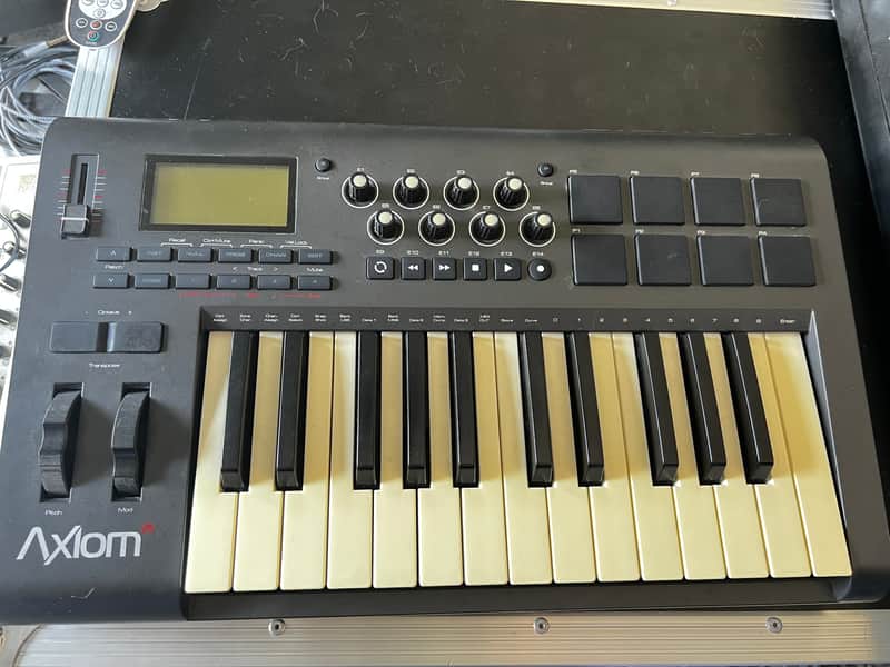 M-Audio Axiom 25 Key USB MIDI Keyboard Controller 2000s - Black image 1