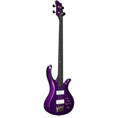 Schecter FreeZesicle 4 Electric Bass, Purple image 2