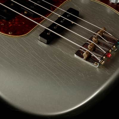 Fender Custom Shop Eddie's Exclusive 1964 Precision Bass Journeyman Relic - Inca Silver image 18