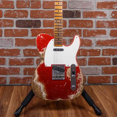 Fender Custom Shop LR25 1957 Telecaster Super Heavy Relic Aged Candy Apple Red 2025 w/OHSC image 4