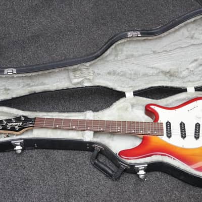 Washburn BT-3 Electric Guitar Burst Finish - W/Setup & Case image 9