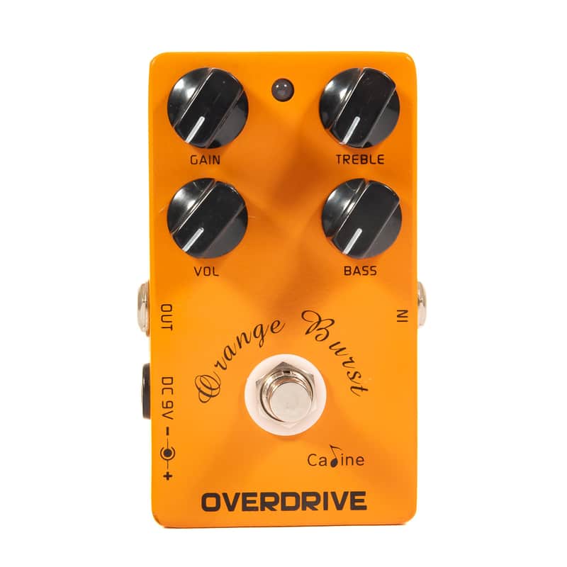 Caline - Orange Burst Overdrive Pedal -USED image 1