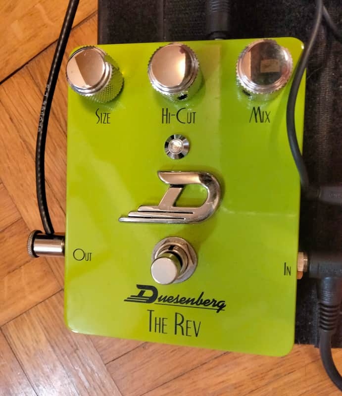 Duesenberg DPE-TR The Rev Analog Reverb 2010s - Green image 1