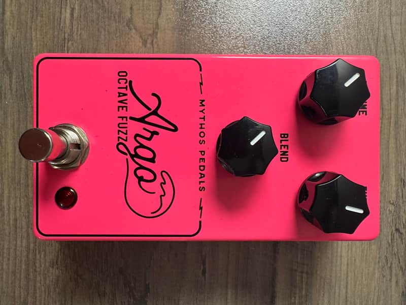 Mythos Pedals Argo Octave Fuzz Limited Edition - CME Exclusive 2022 - Hot Pink image 1