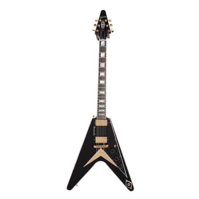 Gibson Custom Shop Flying V Custom Ebony Gloss image 3
