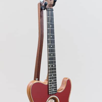 Fender American Acoustasonic Telecaster USA Acoustic Electric Guitar - Red image 5