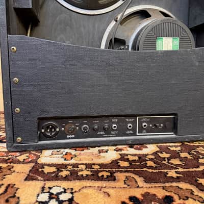 Vintage 1970s WEM Watkins Monitor Reverb Guitar Amplifier 2x12 Combo w/ Goodmans image 10