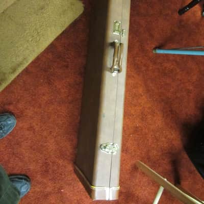 Gibson Thunderbird Case Brown with Pink Plush / Shroud image 9