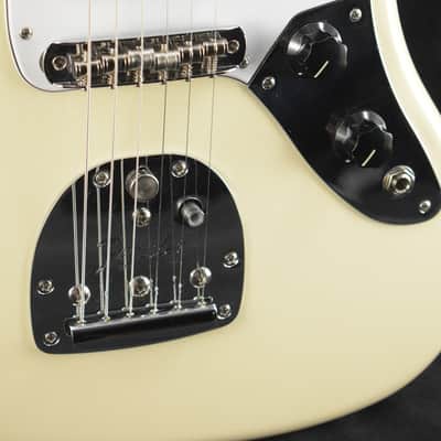 Fender Johnny Marr Jaguar Olympic White Rosewood Fingerboard SCRATCH & DENT image 4