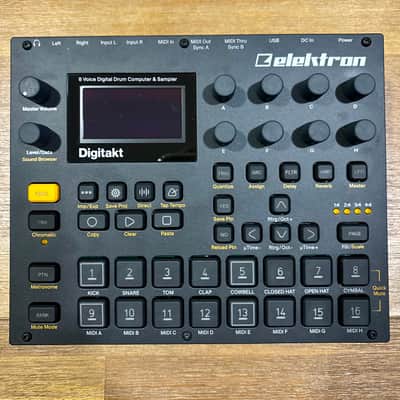 Elektron Digitakt 2017 - 2024 - Black image 4