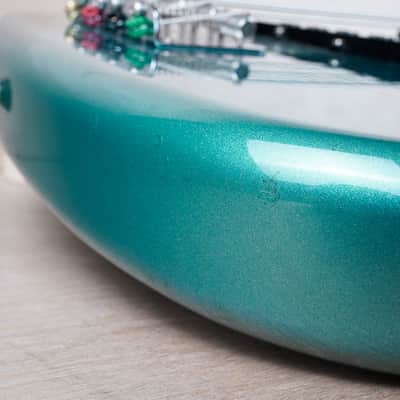 Fender JB-62 Jazz Bass Reissue CIJ 2003 Ocean Turquoise Metallic OTM Japan w/ Bag image 7