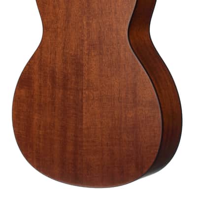 Teton STP103ENT 103 Series Parlor Body Shape African Solid Mahogany Top Mahogany Neck 6-String Acoustic-Electric Guitar image 3