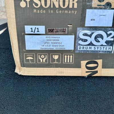 Sonor SQ2 Medium Maple 5.5x14” snare drum 2022 - Dark Roots Satin image 8
