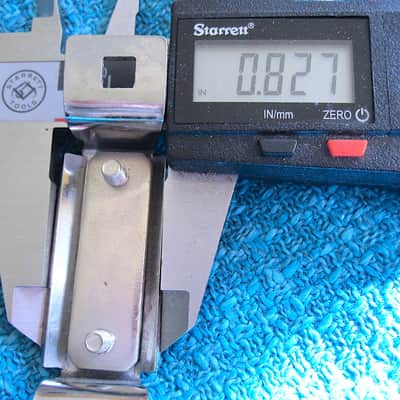 Tama Snare Strainer Throwoff Butt Plate Bracket - Vintage (NOS) image 7