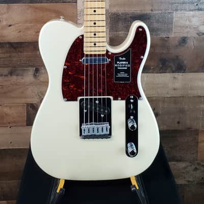 Fender Player II Modified Telecaster Maple Fretboard Olympic Pearl 522 image 4