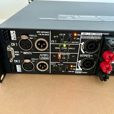 QSC PL340 Powerlight 3 Series Lightweight Rack-Mounted Power Amp 2010s - Black image 4
