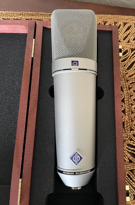 Neumann U87 Ai Studio Set-Nickel-WIND SCREEN-UNUSED-UNREGISTERED-NEAR MINT image 1