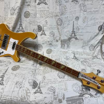 1974 Rickenbacker 4001 Bass Mapleglo Finish Lightweight at Only 8 lbs 13 oz Straight Neck Beautiful Low Action image 17