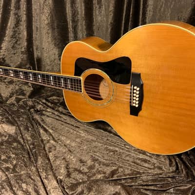 Guild JF65-12 String Jumbo 1995 Westerly Rhode Island Highly Figured Maple Archback Flame Neck F412 image 14