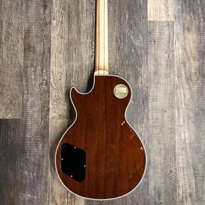 Gibson Custom Shop Les Paul Custom Burl Maple Limited Edition Electric Guitar Natural image 4