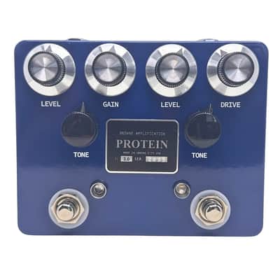 [3-Day DHL Intl Shipping] Browne Amps The Protein Dual Overdrive V3 - Blue image 1