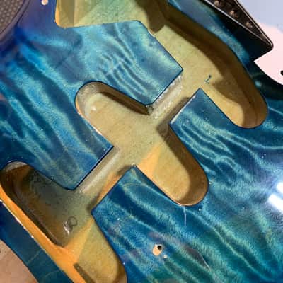 Fender Limited Edition ST-62QT Stratocaster MIJ 2013 Aqua Blue Quilt Top Japan w/ Bag image 23