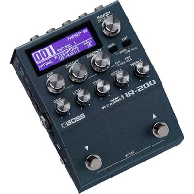 Boss IR-200 Amp and IR Cabinet Pedal (Open Box) image 2
