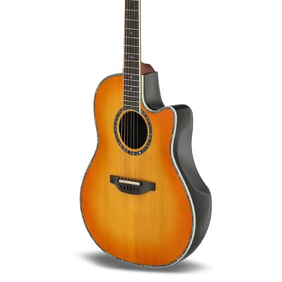 Ovation 2762BL-HB-G Custom Balladeer US-Made Deep Contour Lyrachord® GS Body Maple Neck 6-String Acoustic-Electric Guitar w/Soft Case image 4