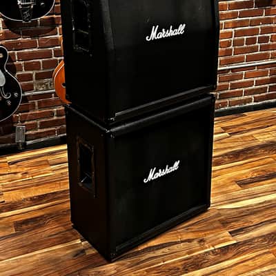 Marshall MG100HDFX Full Stack - 100 watt Head with Onboard FX and Dual MG412 4 x 12" Cabs image 4