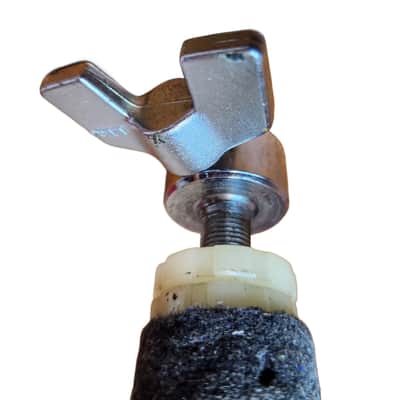 Vintage 1980's Yamaha Hi Hat Clutch Chrome Rare Design Complete Japan Good Cond. image 8