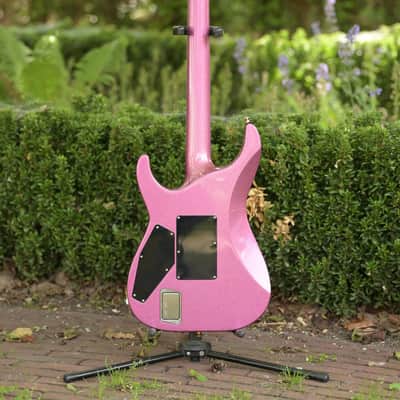 ESP USA M-II NTB FR EMG, Gold Hardware - Disco Pink Sparkle image 17
