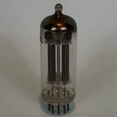 RCA 6CG7 6FQ7 Vintage Gray Plate Halo Getter Tube! T426 image 2