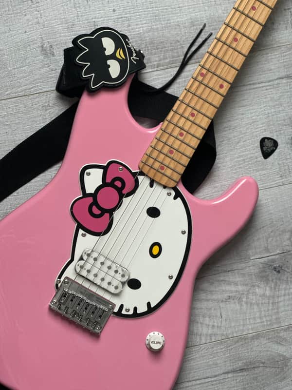 Squier Hello Kitty Stratocaster 2005-First Run! | Reverb