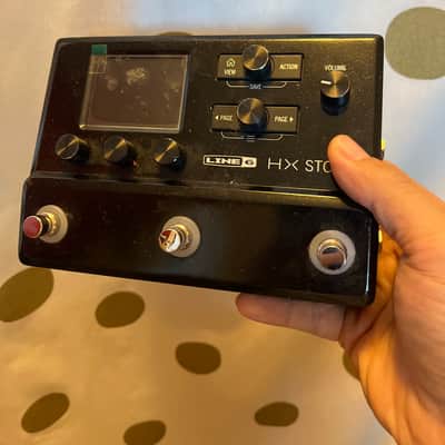 Line 6 HX Stomp Black Multi-Effects Processor with Original Power Supply image 1