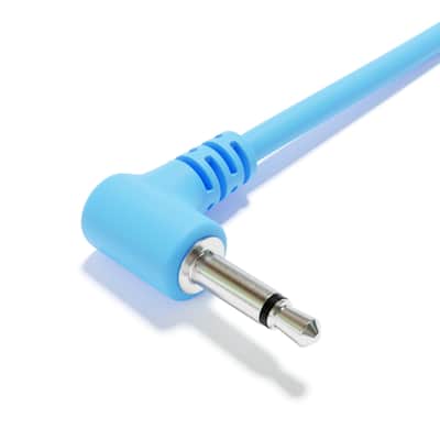 ExcelValley [6A-Pack | 30 cm - 11.81"] Right Angle Hopscotch Mono Splitter Y Patch Cables TS 3.5mm 1/8" Eurorack Synth image 6