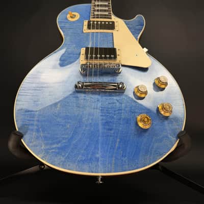 Gibson Les Paul Standard 50s Figured Top - Ocean Blue image 3