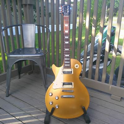 Gibson Les Paul Tribute T Left-Handed 2017 - Satin Gold Top image 1