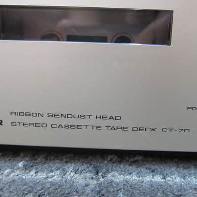 Pioneer CT-7R Cassette Deck,Auto Reverse Dolby B/C, Sendust heads, Top line, Needs Repair, Nice Cosm image 4