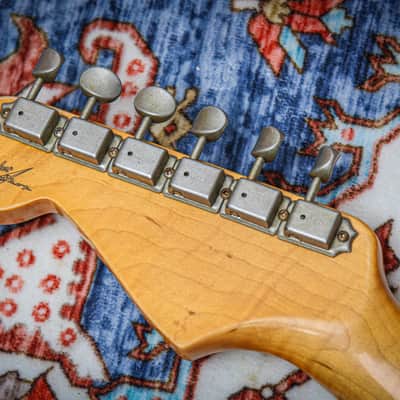FENDER USA Custom Shop '62 Stratocaster *Dealer Exclusive Flamethrower Journeyman Relic "Ocean Turquoise" (2025) image 15