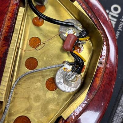 Vintage 1968 Gibson EB-0 Bass Cherry w/OHSC TSU24868 image 24