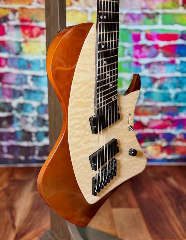 Abasi Guitars Larada J7 - Quilt Maple image 1
