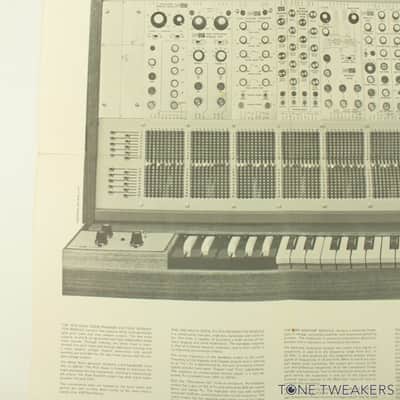 ARP 2500 Tonus Series Rare Original Synthesizer Poster 2515 VINTAGE SYNTH DEALER image 2