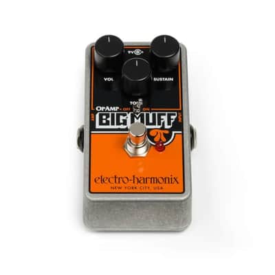 Electro-Harmonix Op Amp Big Muff Pi 2017 - Present - Black/Orange image 4