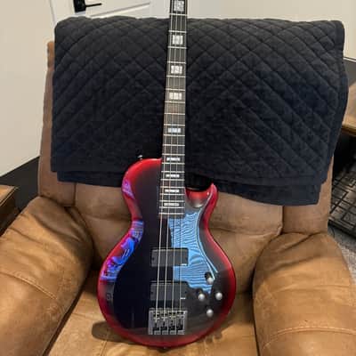 Schecter Nadja Peulen NP-4 Bass Guitar - Syren 678 image 6