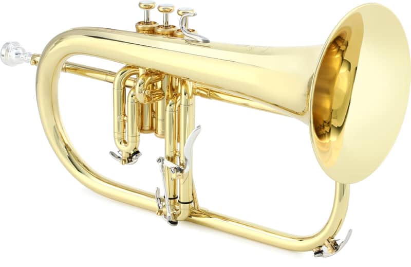 Yamaha YFH-8310ZII Professional Bb Flugelhorn - Clear Lacquer image 1